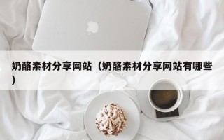 定安奶酪素材分享网站（奶酪素材分享网站有哪些）